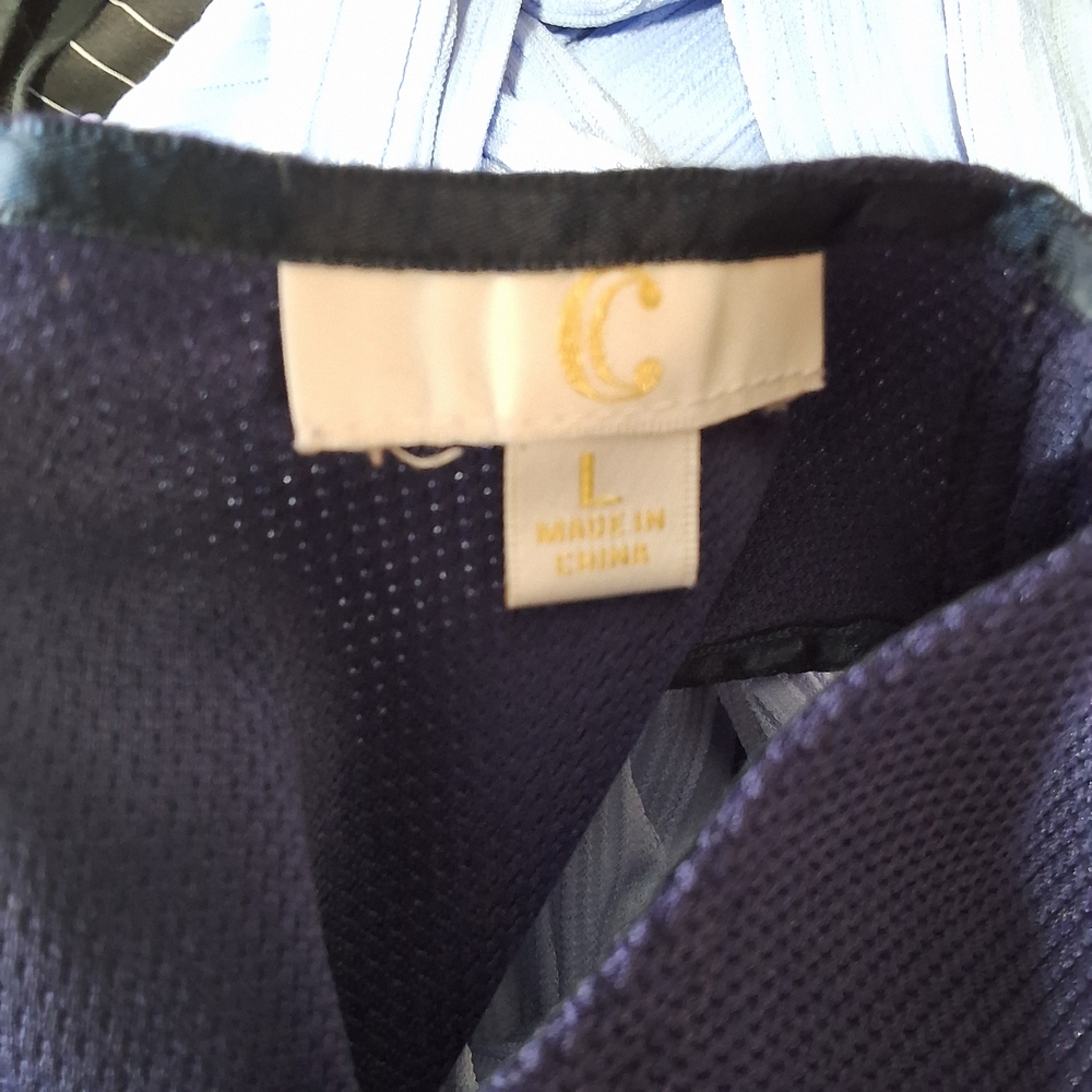 Charming Charlie Large Navy Blue Dress - Picture 6 of 6